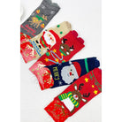 Cute Christmas Theme Socks MIX COLOR / ONE MIX COLOR ONE Socks Love and Repeat- Tilden Co.