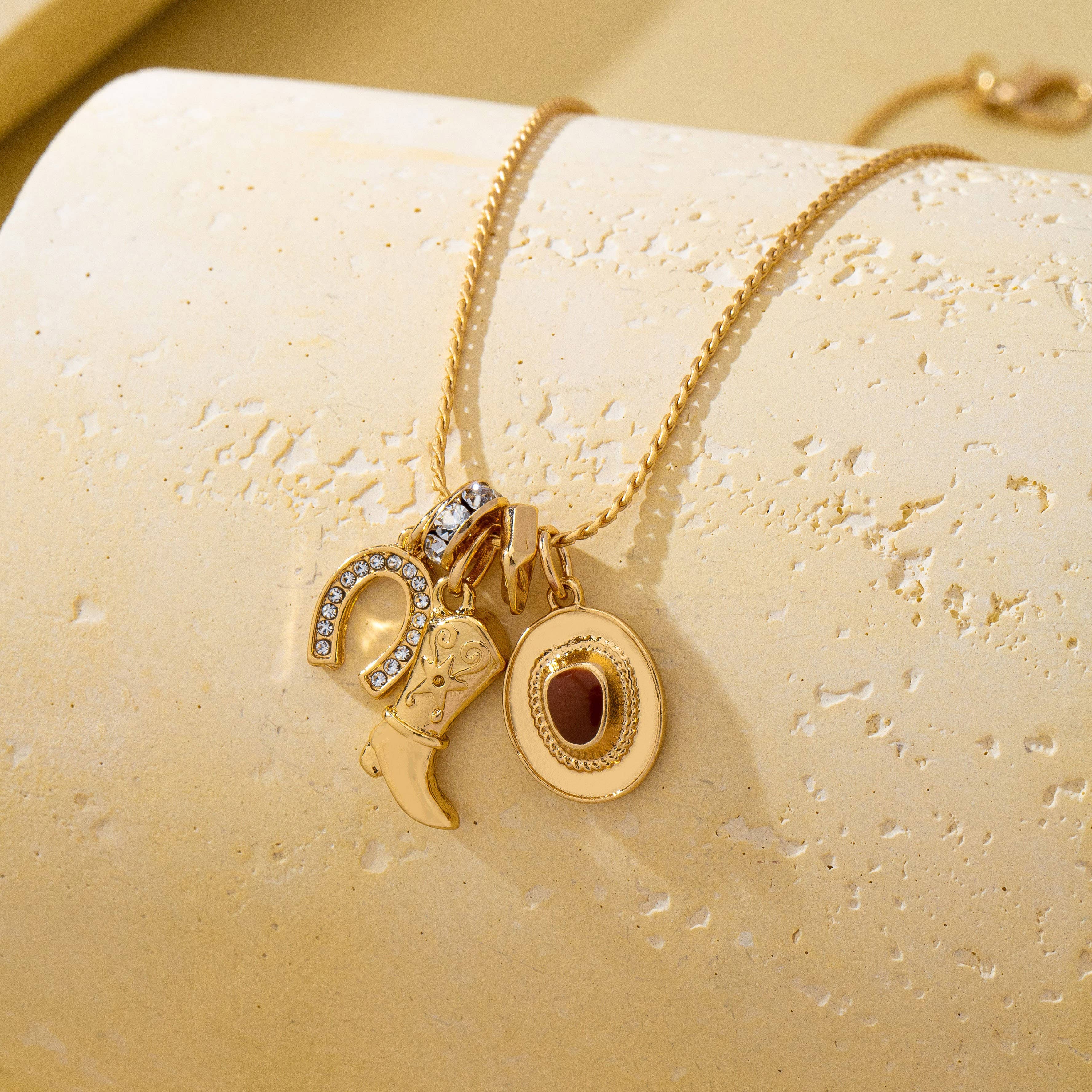 Western Charm Necklace Necklace JOSSLYN by wall to wall- Tilden Co.