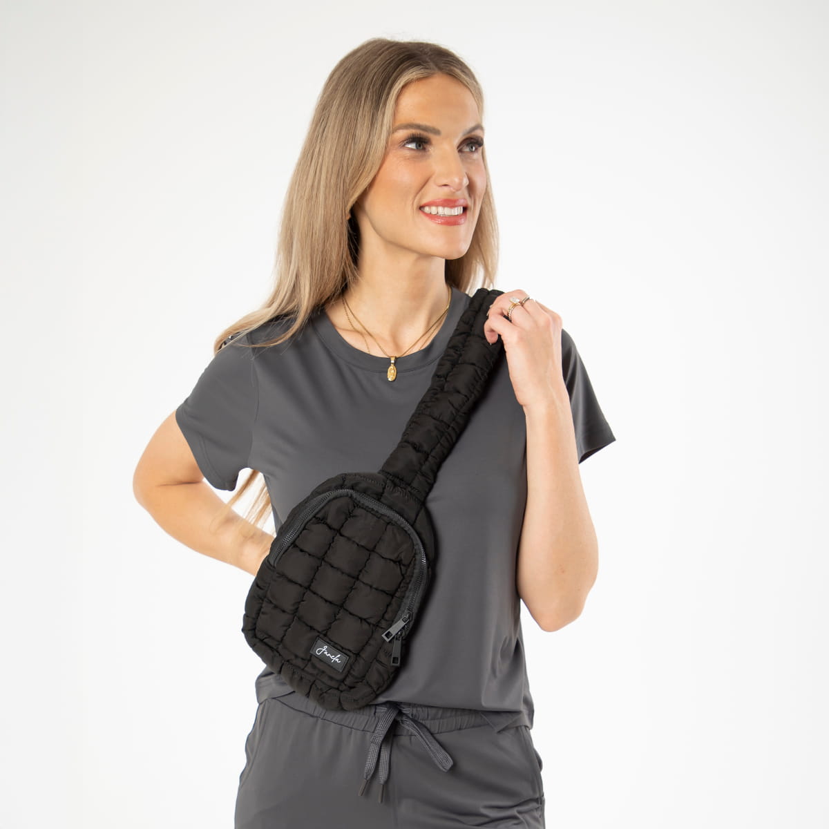 Quilted Sling Bag Janela Bay- Tilden Co.