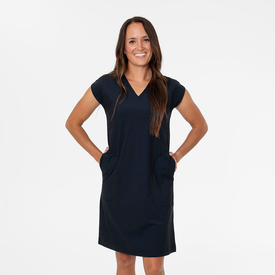 Summer Pocket Dress Swim Cover Up Janela Bay- Tilden Co.
