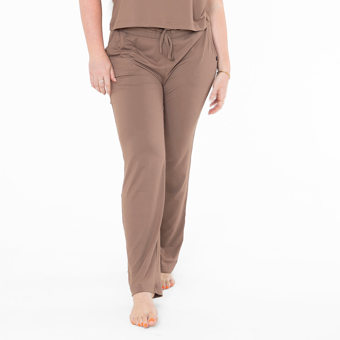 Straight Leg Lounge Pants Janela Bay- Tilden Co.