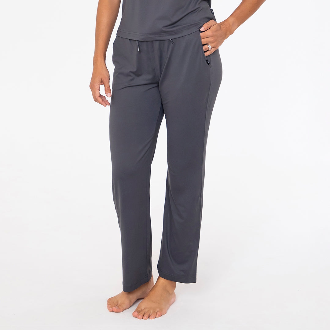 Straight Leg Lounge Pants Janela Bay- Tilden Co.