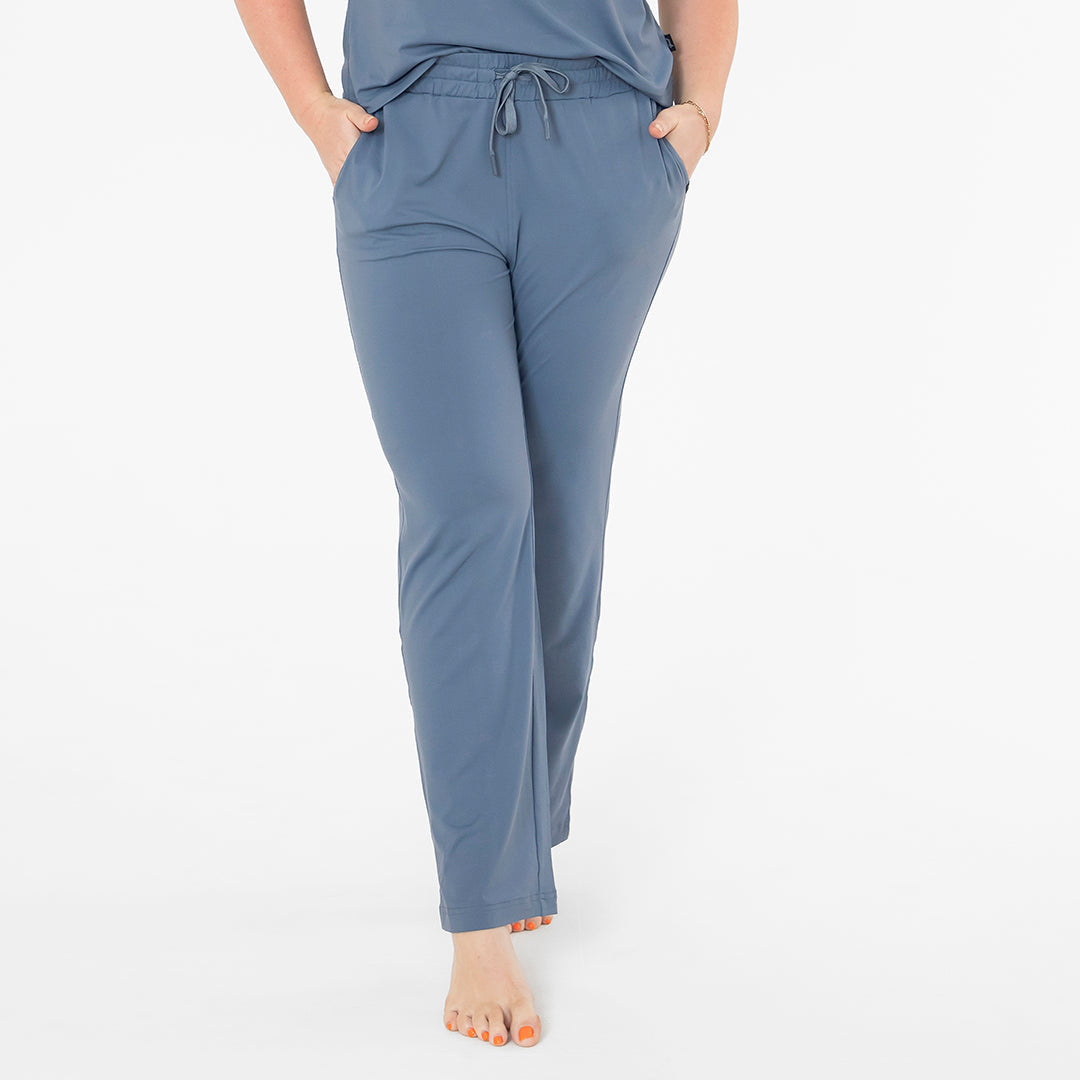 Straight Leg Lounge Pants Janela Bay- Tilden Co.