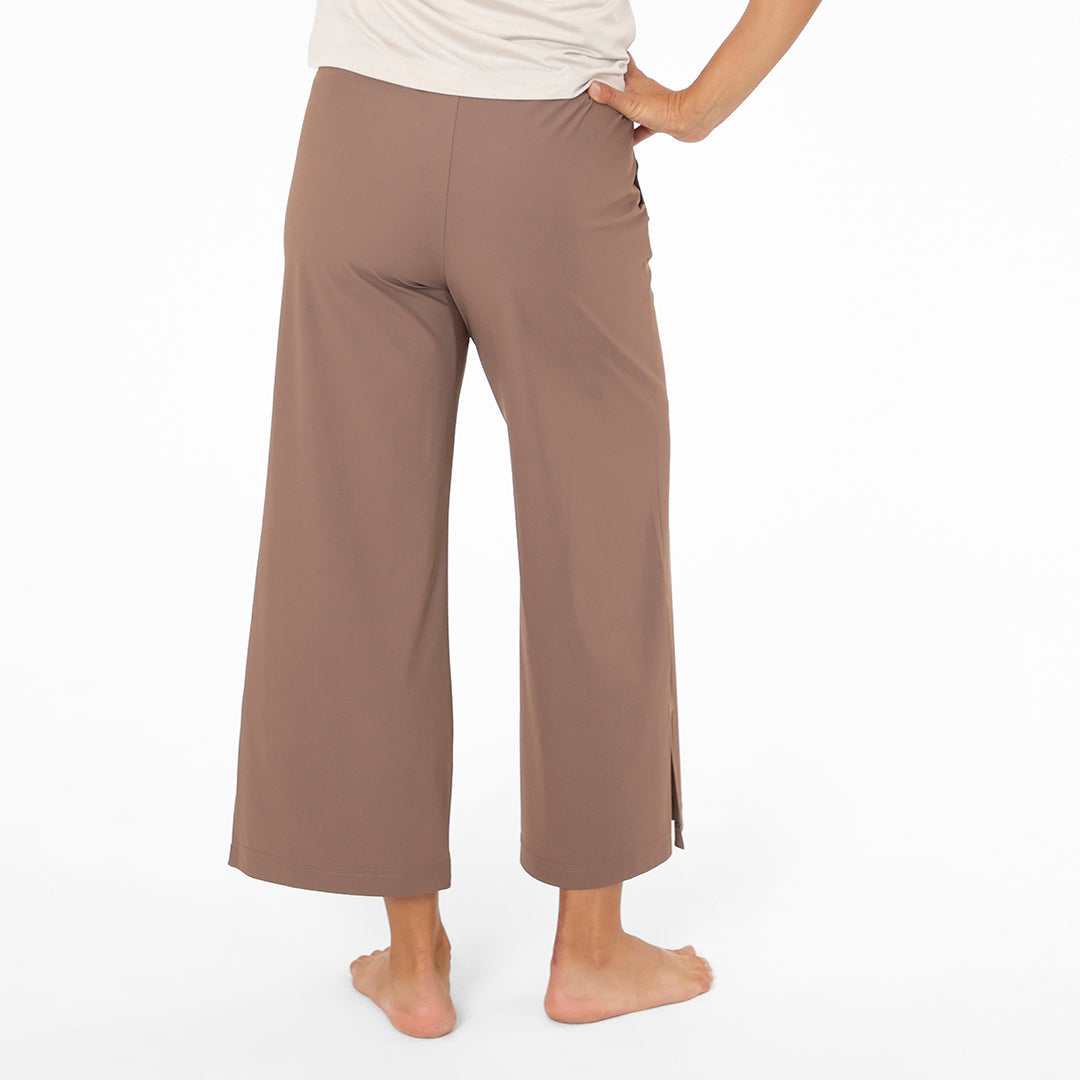 Wide Leg Tech Pants Casual Pants Janela Bay- Tilden Co.