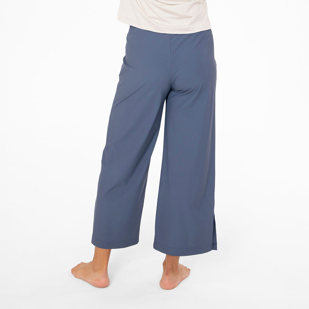 Wide Leg Tech Pants Casual Pants Janela Bay- Tilden Co.