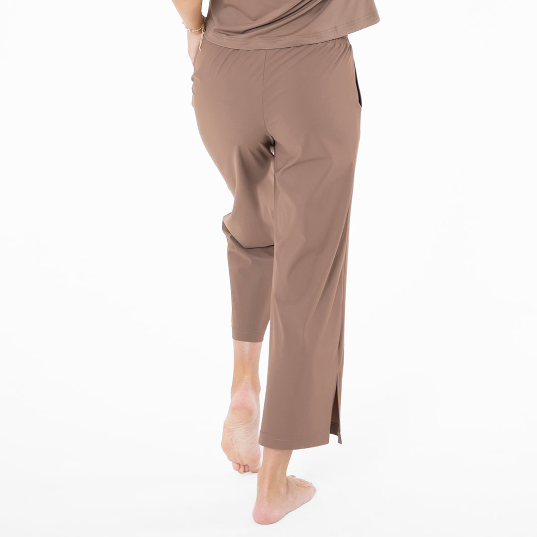 Wide Leg Tech Pants Casual Pants Janela Bay- Tilden Co.