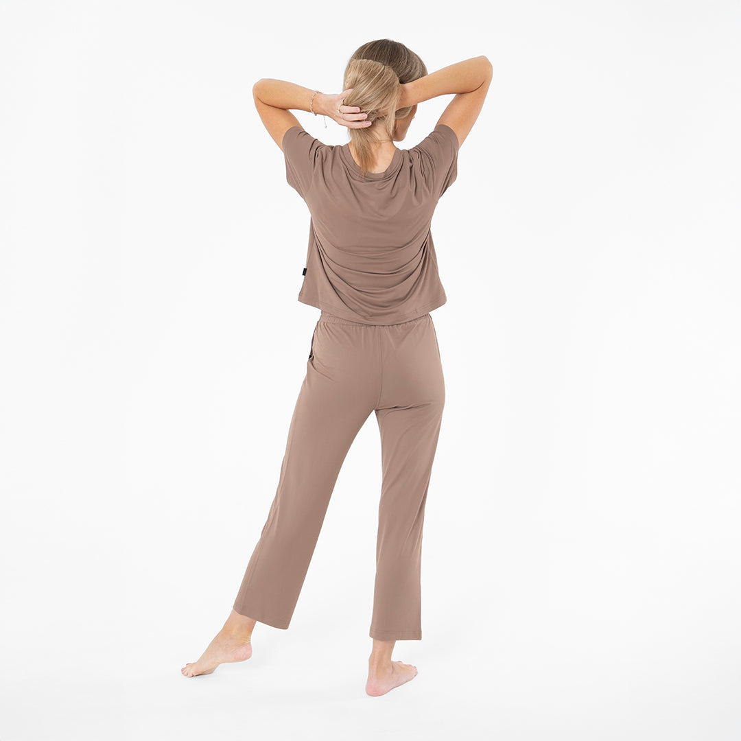 Straight Leg Lounge Pants Janela Bay- Tilden Co.