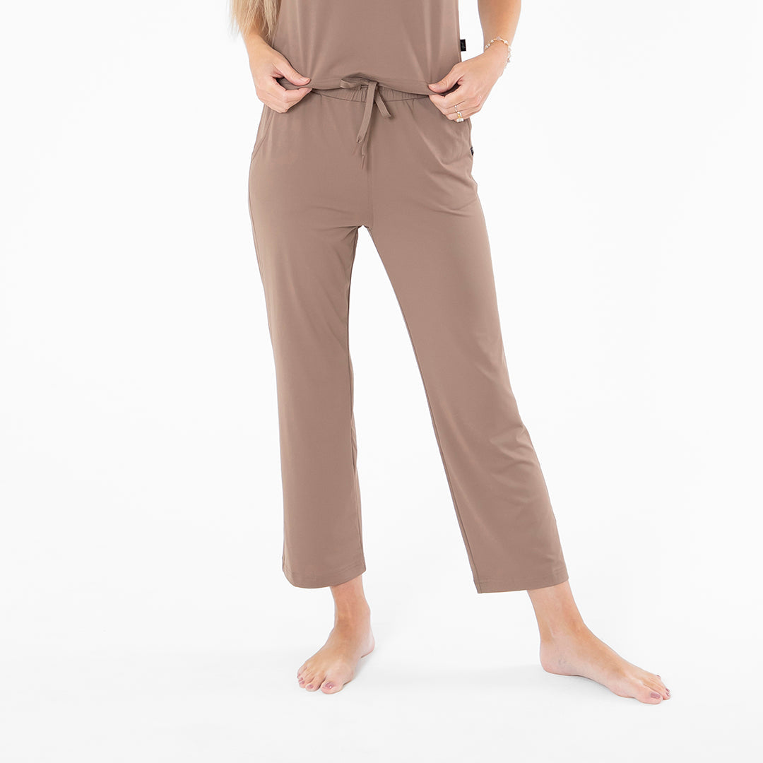 Straight Leg Lounge Pants Janela Bay- Tilden Co.