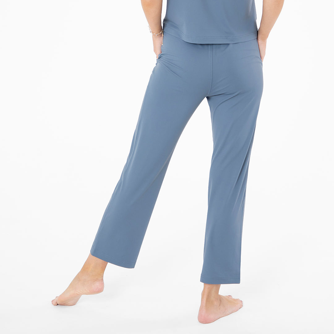 Straight Leg Lounge Pants Janela Bay- Tilden Co.