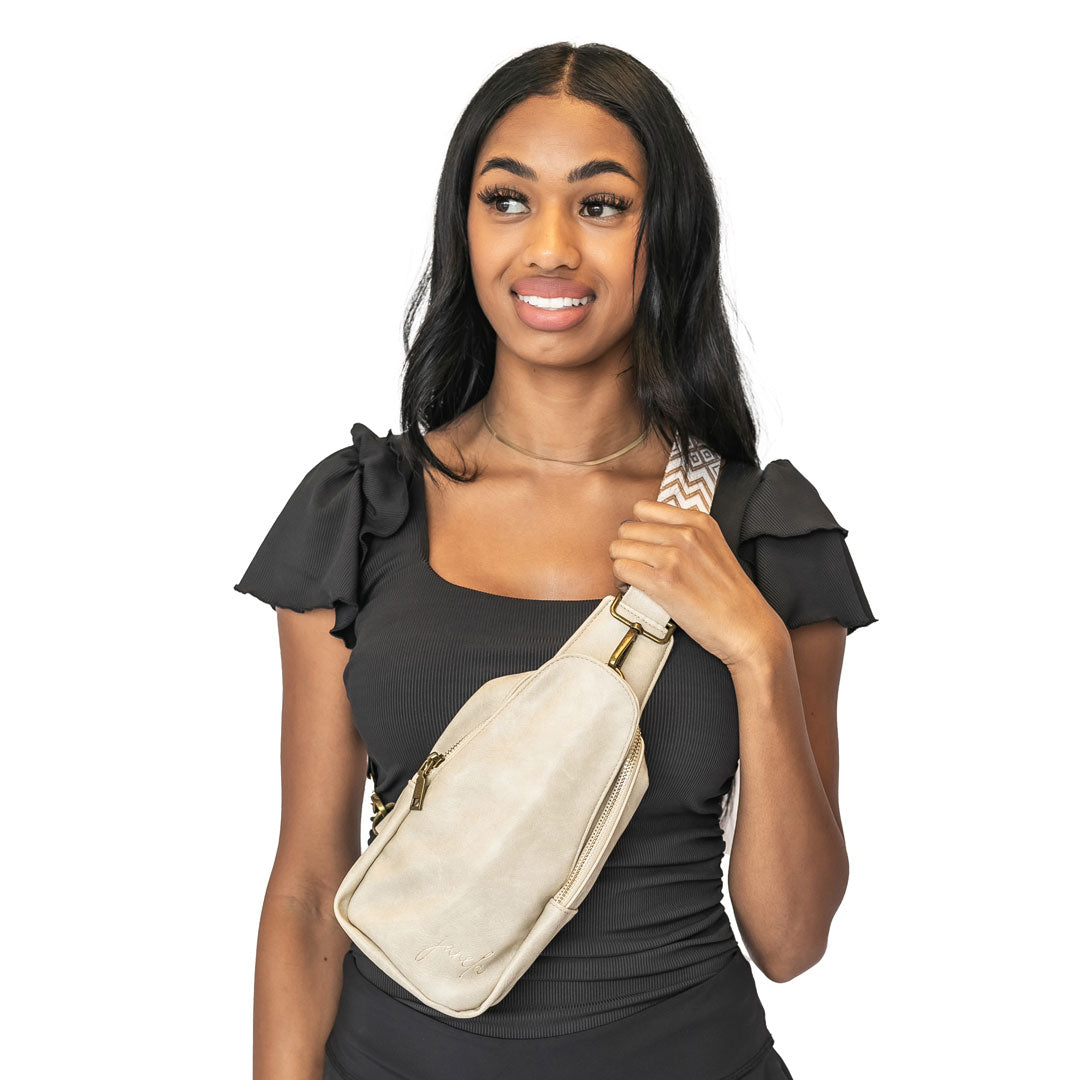 Travel Sling Bag Sand Sand Bag Janela Bay- Tilden Co.