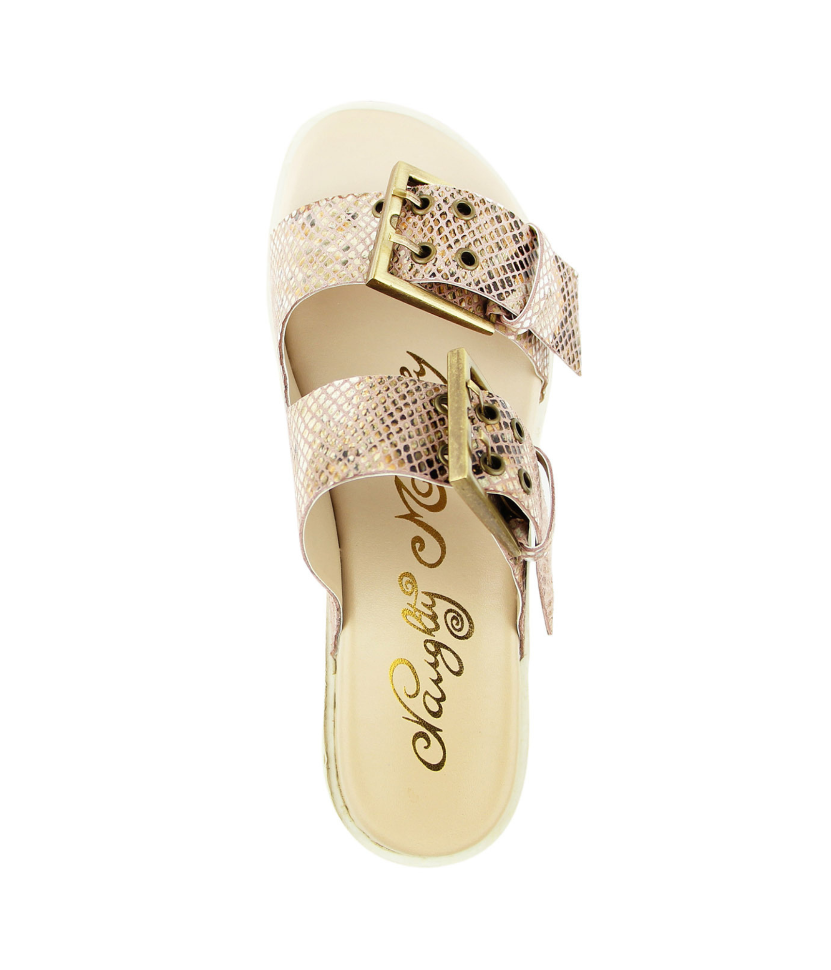 Hey Pony Sandals in Blush 130 Sandals Naughty Monkey- Tilden Co.