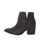 Fiera Glitter Booties in Black 110 Fashion Boots Naughty Monkey- Tilden Co.