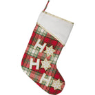 HO HO Holiday Stocking 11x15 VHC Brands- Tilden Co.