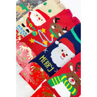 Cute Christmas Theme Socks    Socks Love and Repeat- Tilden Co.