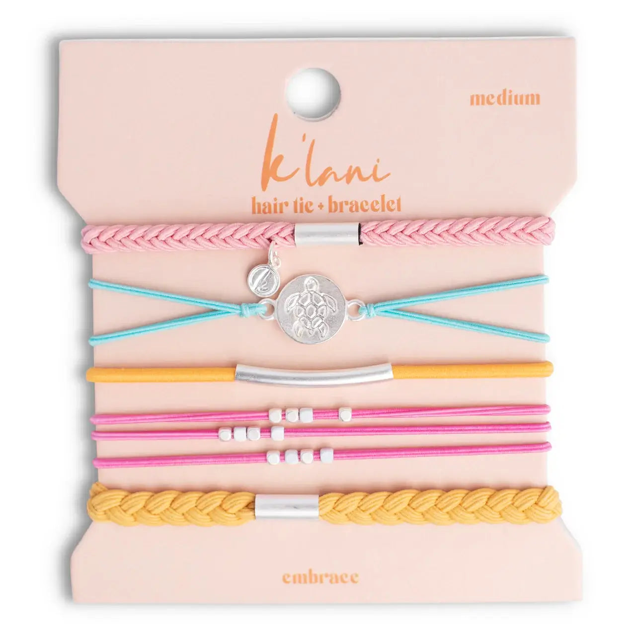 Embrace Hair Tie Bracelets hair ties K'Lani hair tie bracelets- Tilden Co.
