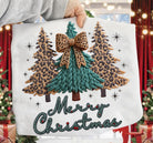 Teal & Leopard Trees Graphic Tee and Sweatshirt Womens Ave Shops- Tilden Co.