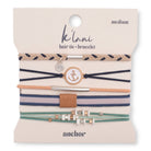 Anchor Hair Tie Bracelets K'Lani hair tie bracelets- Tilden Co.