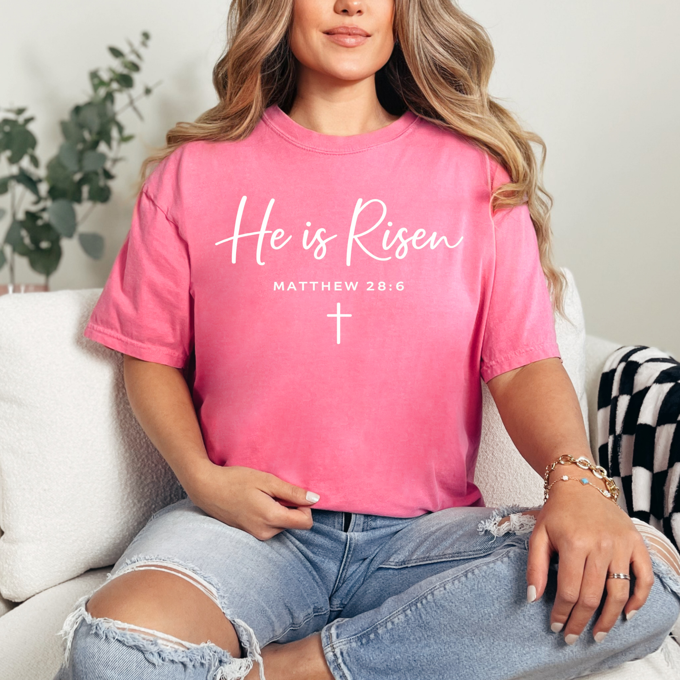He Is Risen Graphic Tee T-Shirt Ave Shops- Tilden Co.