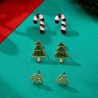 Winter Holiday Earring Set | 80E63269 Earrings JOSSLYN by wall to wall- Tilden Co.