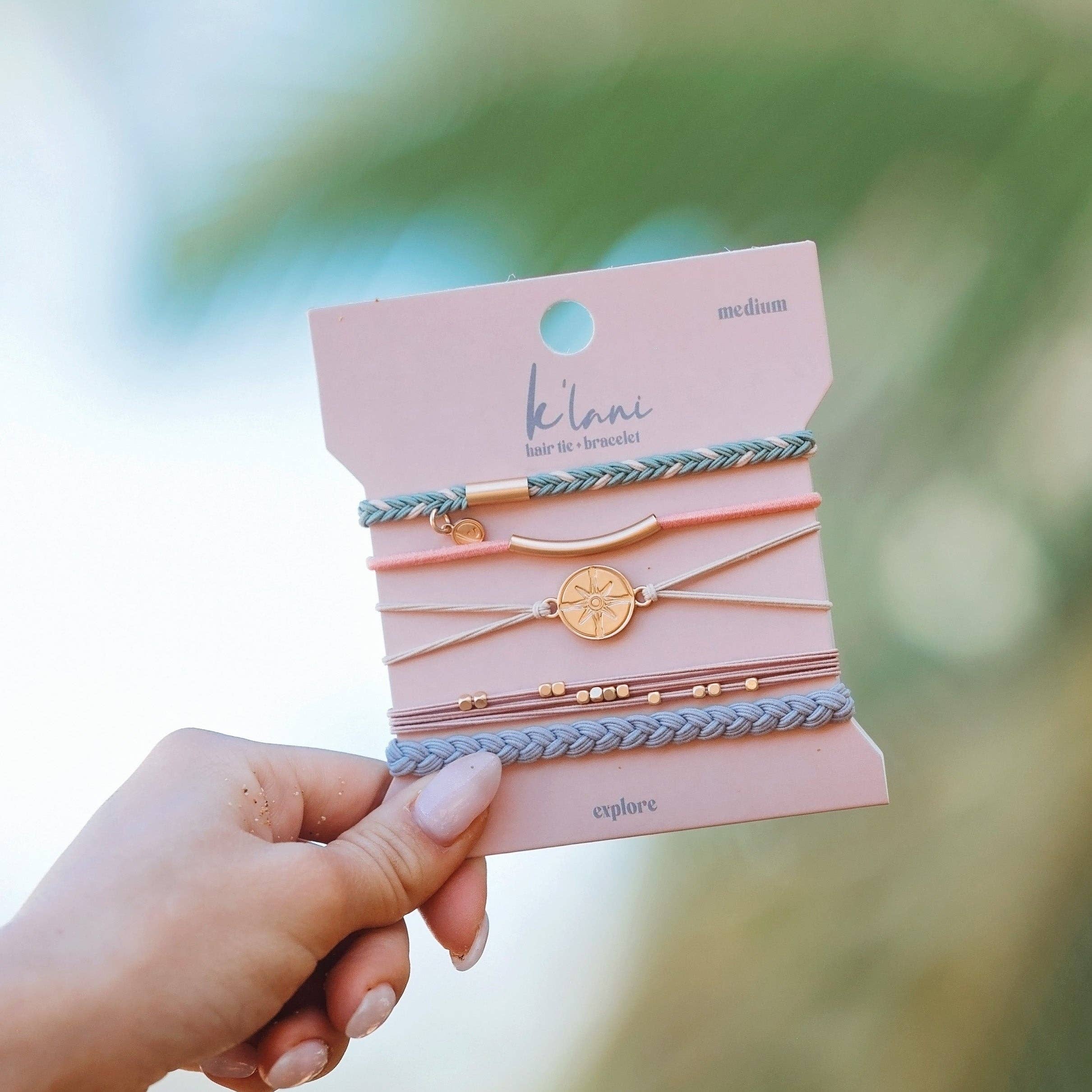 Explore Hair Tie Bracelets hair ties K'Lani hair tie bracelets- Tilden Co.