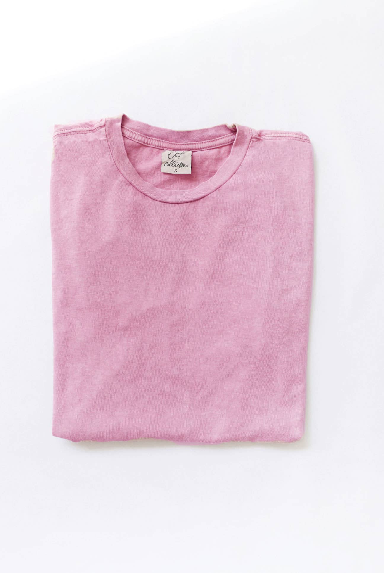 Mineral Washed Basic Tee T-Shirt OAT COLLECTIVE- Tilden Co.