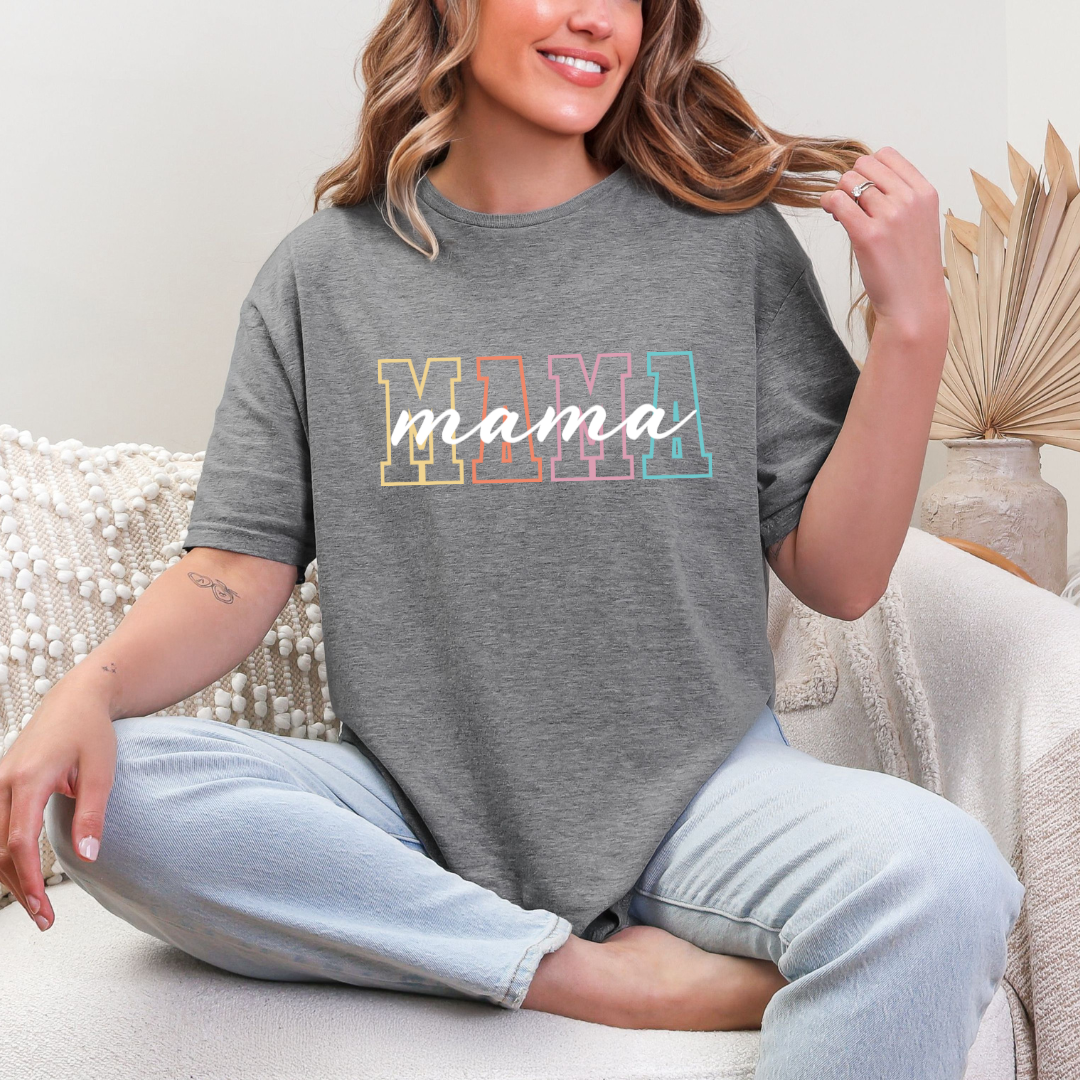 Mama Collegiate Graphic Tee Womens Ave Shops- Tilden Co.