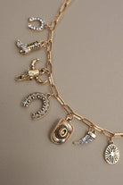 Western Charn Necklace | 80N91404 JOSSLYN by wall to wall- Tilden Co.