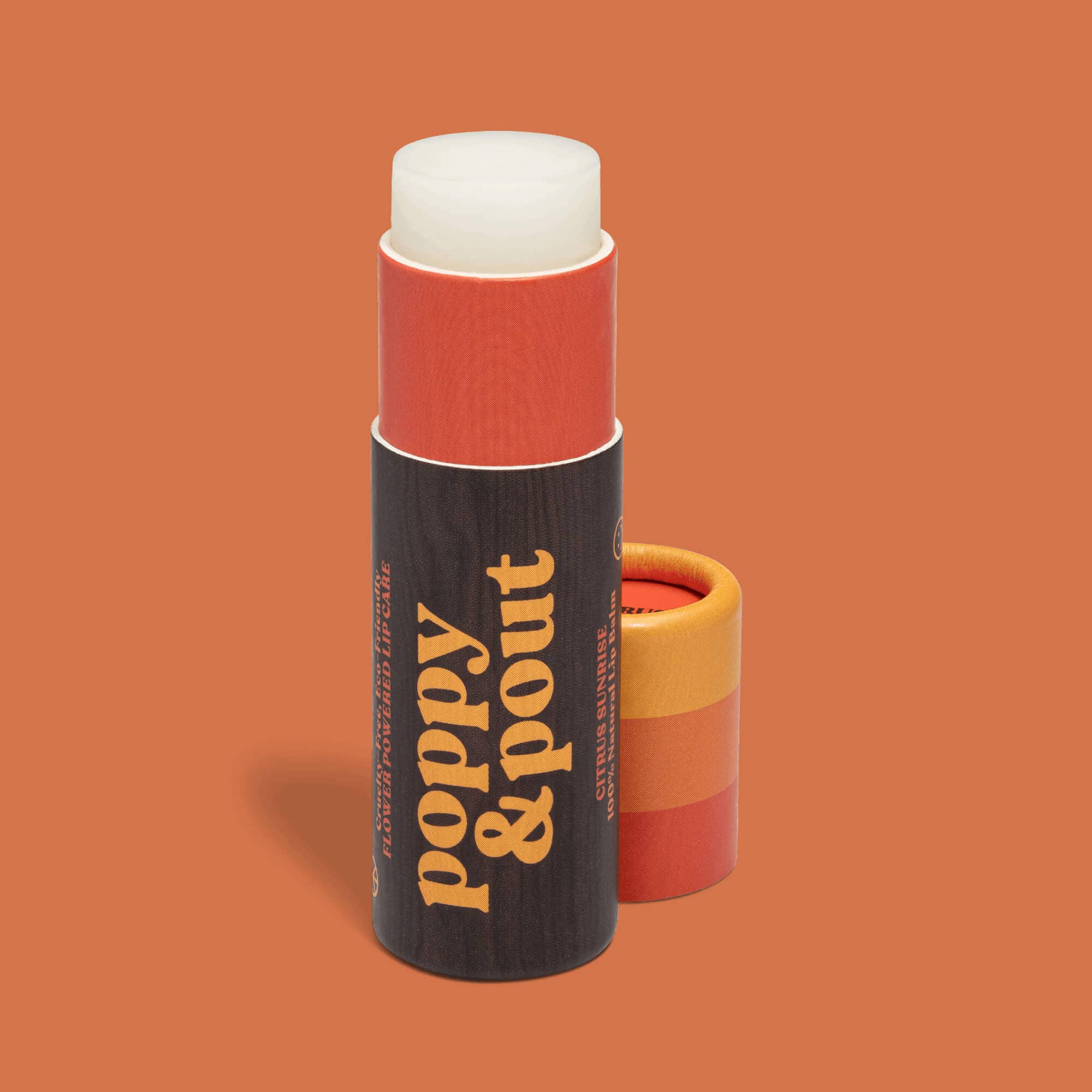 Lip Balm, Retro Surf, Citrus Sunrise    lip balm Poppy & Pout- Tilden Co.