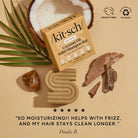 Coconut Oil Shampoo Bar for Dry Damaged Hair KITSCH- Tilden Co.