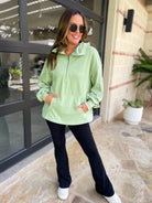 PREORDER: Hendrick Half Zip Hoodie in Nine Colors    Womens Ave Shops- Tilden Co.