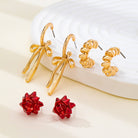 Holiday Earring Set | 80E62410 Earrings JOSSLYN by wall to wall- Tilden Co.