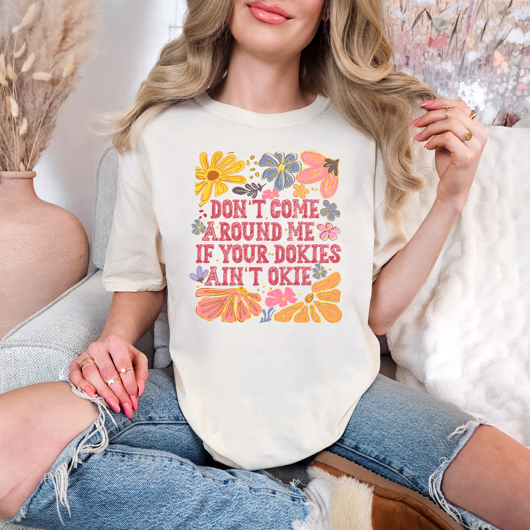 Okies Ain't Dokie Graphic Tee T-Shirt Ave Shops- Tilden Co.