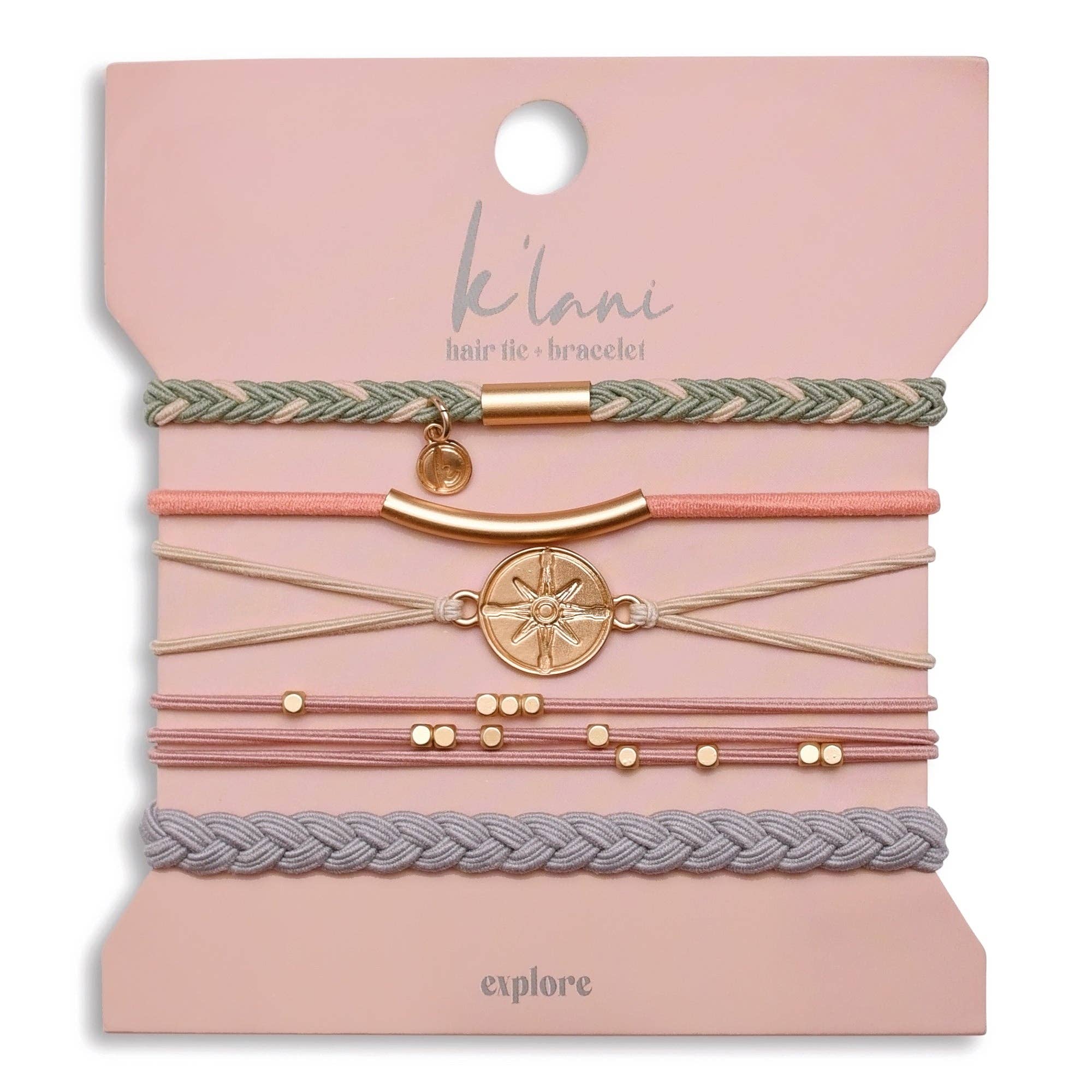Explore Hair Tie Bracelets hair ties K'Lani hair tie bracelets- Tilden Co.
