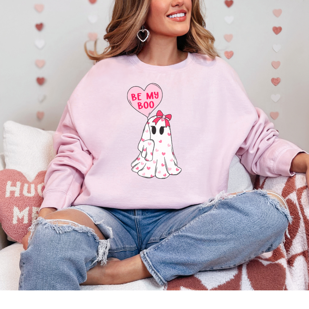 Be My Boo Graphic Sweatshirt Womens Ave Shops- Tilden Co.