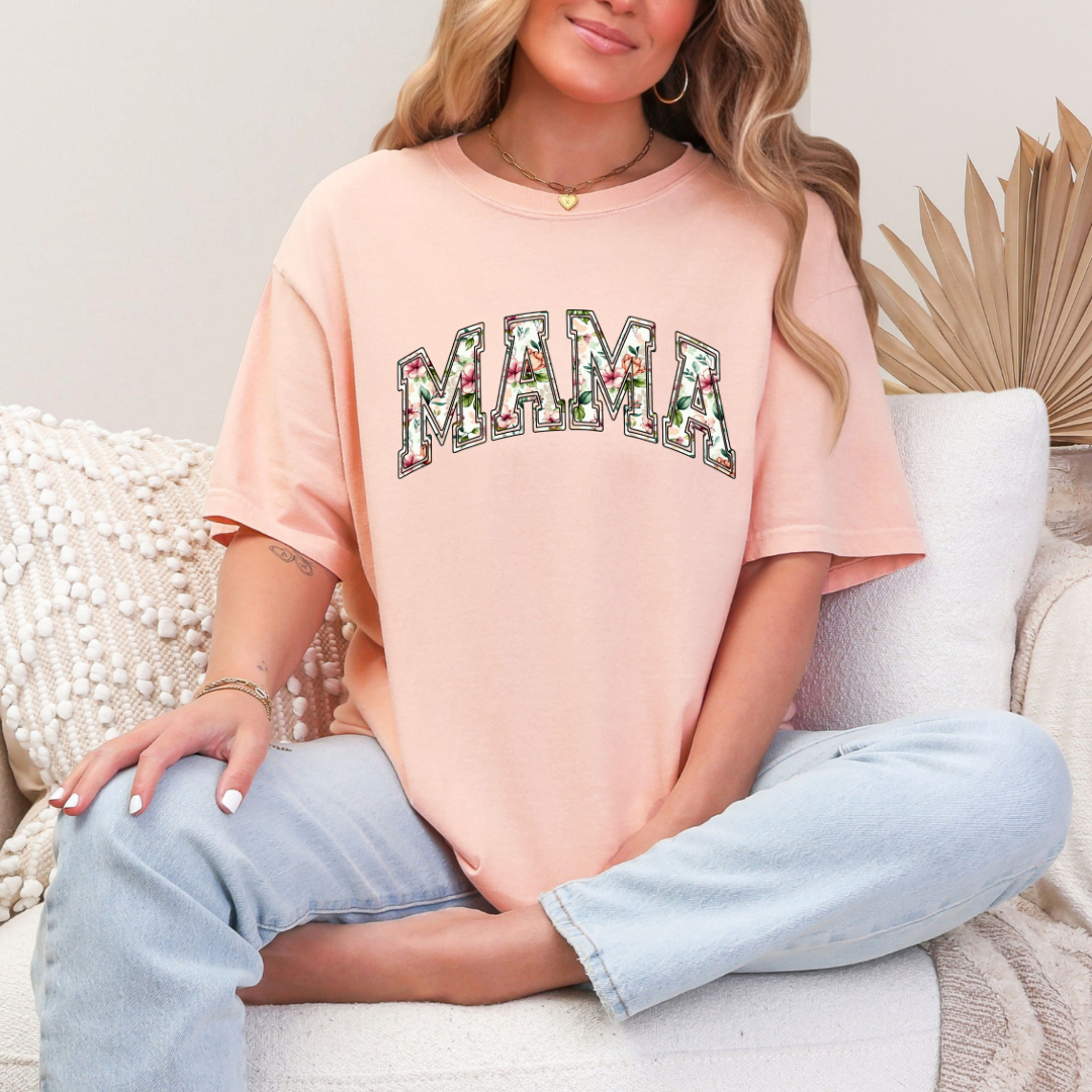 Floral Mama Graphic Tee T-Shirt Ave Shops- Tilden Co.