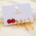 Holiday Earring Set | 80E62410 Earrings JOSSLYN by wall to wall- Tilden Co.