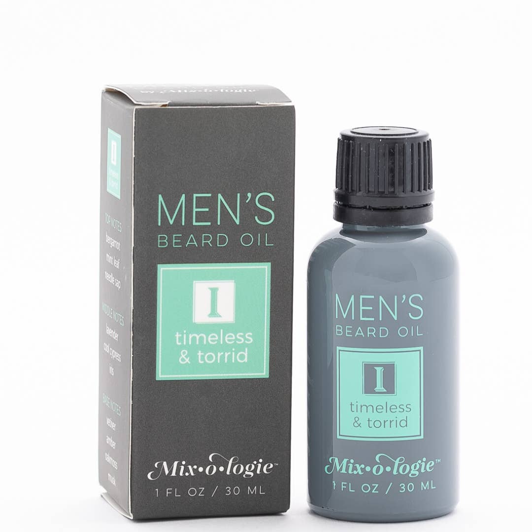 Men's I (Timeless & Torrid) | Beard Oil Mixologie- Tilden Co.