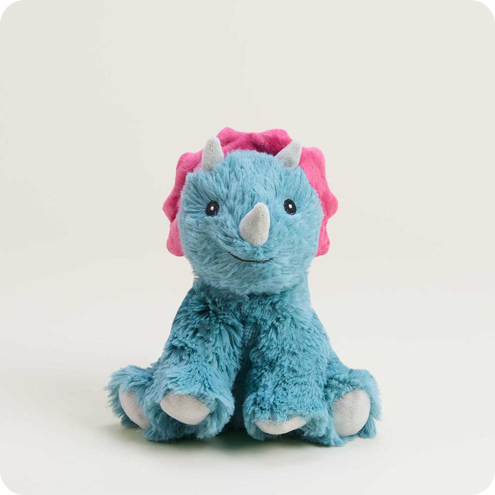 Jr Triceratops Warmies Stuffed Animal Warmies: America’s Favorite Microwave Plush Brand- Tilden Co.
