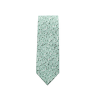 Kenyon Mint Green Floral Skinny Tie necktie Tie Mood- Tilden Co.