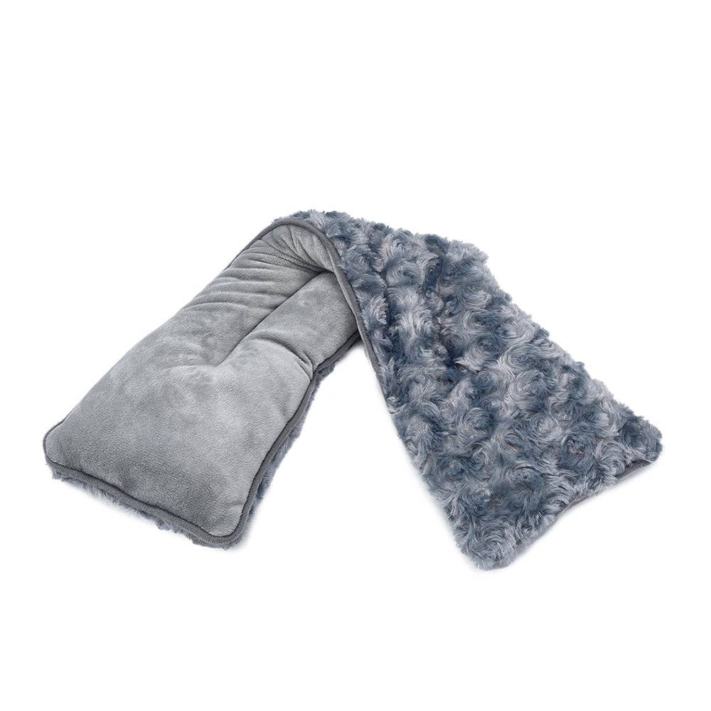 Curly Gray Warmies Neck Wrap stuffed animal Warmies - Plush Toys - Lavender - Gifts - Christmas 2025- Tilden Co.