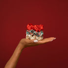Holiday Scrunchies 3pc Set- Multi-color Hair Accessory KITSCH- Tilden Co.