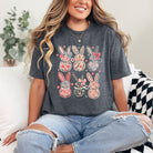 Coquette Easter Bunnies Graphic Tee Womens Ave Shops- Tilden Co.