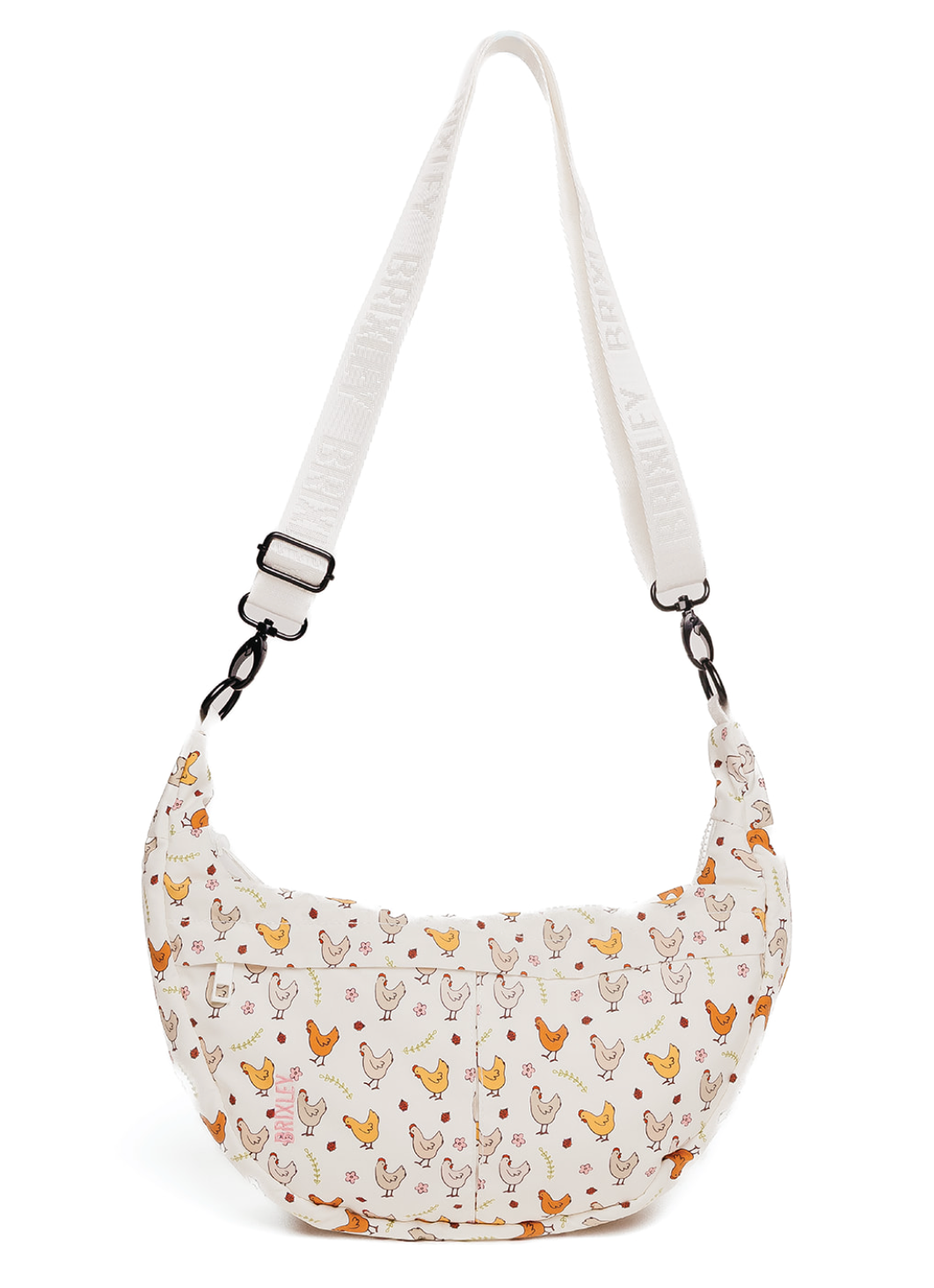 Fancy Feet Crescent Bag Bag Brixley Bags- Tilden Co.