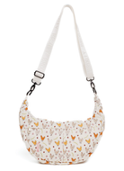Fancy Feet Crescent Bag Bag Brixley Bags- Tilden Co.