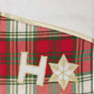 HO HO Holiday Stocking 11x15 VHC Brands- Tilden Co.