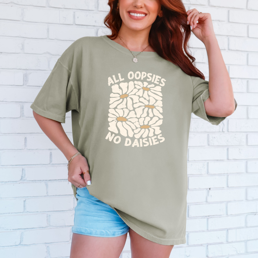 All Oopsies No Daises Graphic Tee Womens Ave Shops- Tilden Co.