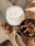 6 oz Candied Pecans Candle    candle Velvet Whiskey Candle Co- Tilden Co.