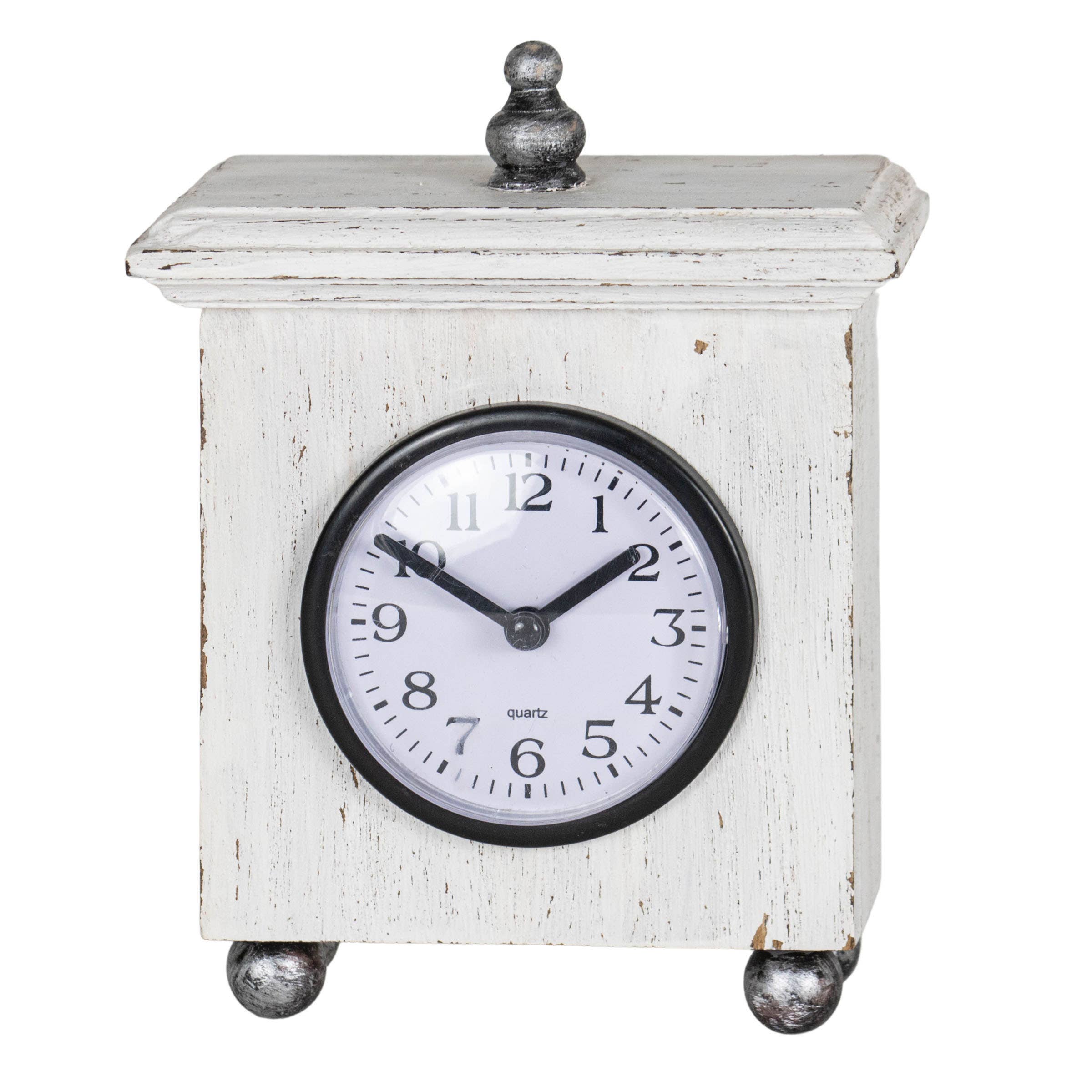 Ramona Tabletop Clock Square    decor Foreside Home & Garden- Tilden Co.