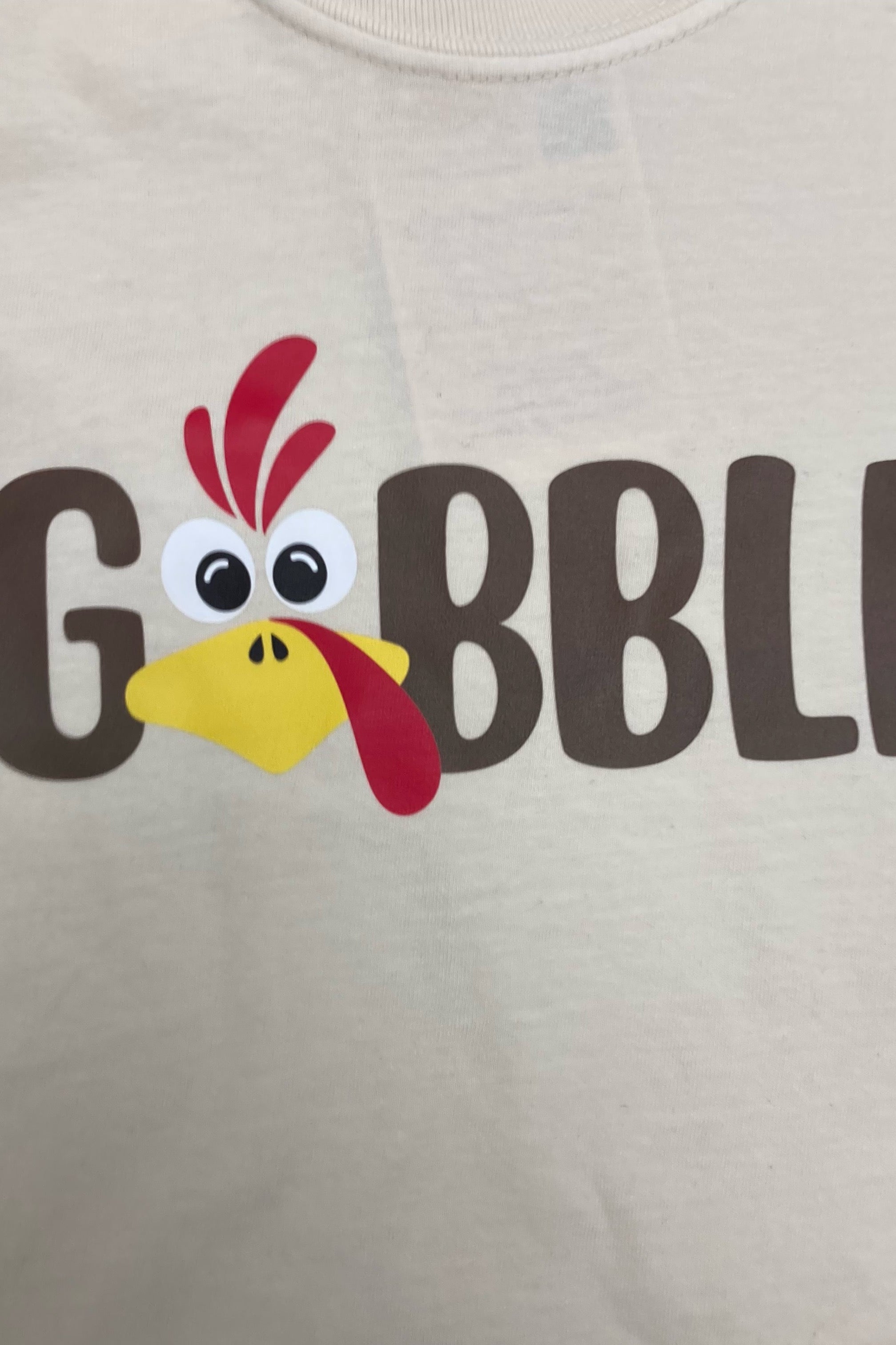 Gobble Long Sleeve Graphic Tee- Final Sale     Daydreamer Creations- Tilden Co.