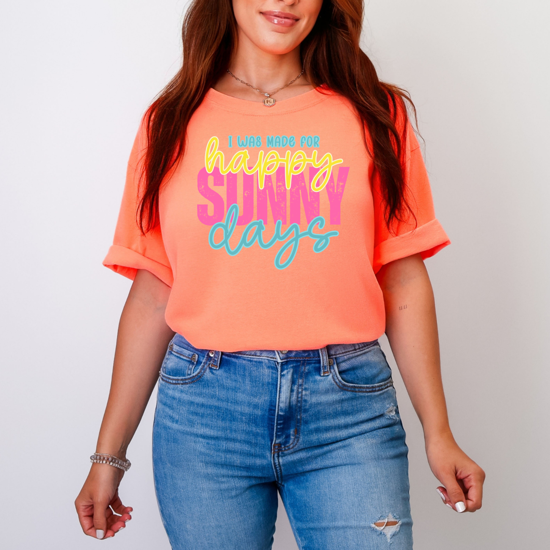 Happy Sunny Days Graphic Tee T-Shirt Ave Shops- Tilden Co.